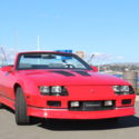 NO RESERVE 1990 IROC-Z Camaro Convertible, Bright Rally Red, Original