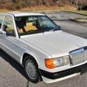 NO RESERVE 1990 MERCEDES BENZ 190E 2.6L 5 Speed RARE CLEAN CARFAX LOW MILES E30