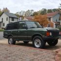 NO RESERVE 1991 Land Rover RANGE ROVER CLASSIC 4WD SUV