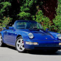 NO RESERVE 1991 PORSCHE 911 964 CABRIOLET LOW MILES AIR COOLED GEM CARERRA WOW
