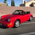 NO RESERVE 1991 PORSCHE 911 CABRIOLET 33K ORIGINAL MILES 5 SPEED 1 OWNER