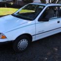 NO RESERVE - 1992 Geo Metro 3 cyl 5 Speed - Clean car !!