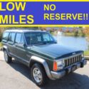 NO RESERVE 1992 JEEP CHEROKEE 4X4 LAREDO LIMITED CLASSIC GRAND 96 97 98 99 00 01
