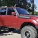 NO RESERVE 1994 Lifted Toyota Land Cruiser Triple Locks, LED headlamps, Snorkel