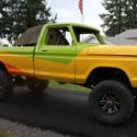 NO RESERVE AUCTION --- 1974 Ford F-250 4x4 Custom pickup Lifted 37&#039;s ---- f250