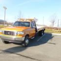 NO RESERVE AUCTION //TOW TRUCK,WHELL LIFT,FLAT BED 93 F 350 JERR-DAN 7.3 DIESEL