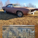 No RESERVE Bid & Win This Nicely Optioned 383 BB Cuda 4 Speed Rally Gauges More