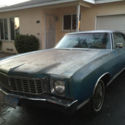 No Reserve! Garage Find! 1 Owner California Car! 1972 Chevrolet Monte Carlo