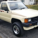 NO RESERVE!  JAPAN MADE 1986 toyota 4x4 pickup 22R SHORT BED 168k ORIG MILES