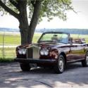 NO RESERVE! Low mile 1976 Rolls Royce Corniche Garnet Red Convertible 6.75L V8