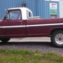 NO RESERVE! Maroon and white Ford F250