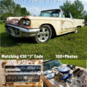 No RESERVE! Original #s Match 430 J Code Convertible 100+ Photos Great Potential