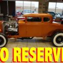 NO RESERVE STEEL BODY 1931 FORD GORGEOUS BUILD SBC V8  29 30 31 32 HIGHBOY