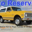 No Reserve unmolested K5 Blazer, Jimmy Cheyyen Pkg, CST
