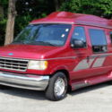 NO RESERVE WHEELCHAIR POWER LIFT POWER SOFA TV ECONOLINE E-150 HIGHTOP VAN