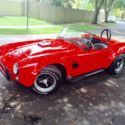 NO RESERVE!!SHELBY COBRA SMALLBLOCK REPLICA!!FERRARI CORSO RED,NO RESERVE!!!!!!!