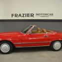 NOT MUCH CUTER THAN This RARE EURO 300 SL ROADSTER RED/PAL 57166 miles