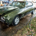 Numbers Matching 1968 Pontiac GTO Survivor Project Car