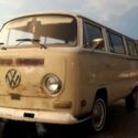 OBO 1971 Volkswagen Transporter Deluxe Bus Kombi VW Hippie Van Bay Window Beige