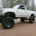 Off Road Lifted TRD Toyota 4x4 Pickup Truck with 33 x 12.50 Tires NO RESERVE