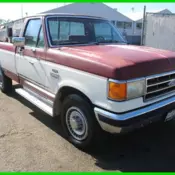 (OHW) 1989 Ford F-250 Lariat 5.8 L 8 Cylinder NO RESERVE