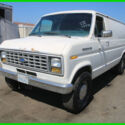 (OHW) 1990 Ford Econoline Cargo Van Automatic 8 Cylinder NO RESERVE!