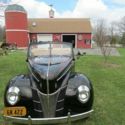OLD 1940 FORD DELUXE CONVERTIBLE ORIGINAL MILES AND PAINT SURVIVOR  BARN FIND