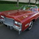 OLD 1976 CADILLAC ELDORADO CONVERTIBLE ORIGINAL 956 MILES BARN FIND SURVIVOR