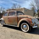 Old Original Patina Barn Find 1957 Volkswagen VW Oval Window Bug, New Interior!