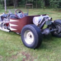 Old school 23 T bucket roadster. Rat rod. 1923 model t . Low and fast. Hot rod