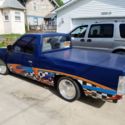 Old School Lowrider Minitruck Show Truck