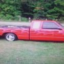 Old School Mini Truck Tandem 1986 GMC S15 pick up