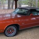 olds cutlass convertible 1972 flame orange