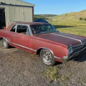 Oldsmobile 442 Sports Coupe, Numbers Matching, CA Built, Solid body and frame