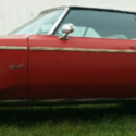 OLDSMOBILE DELTA 88 CONVERTIBLE 1975  RED WHITE INTERIOR K MILES