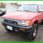 (OMR) 1990 Toyota 4Runner 3.0 L V6 NO RESERVE