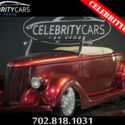 One of a Kind  1936 Ford 68 Deluxe Custom Roadster Low Miles 2 dr Convertible Un