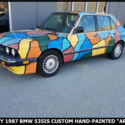 ONE-OF-A-KIND 1987 BMW 535IS HAND-PAINTED &#034;ART CAR&#034;! RUST-FREE E28! NO RESERVE!!