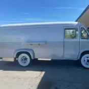 One-of-a-kind Vintage Metro Van Food Truck