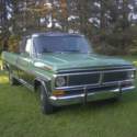 One owner 1972 ford F-100 Ranger XLT 2wd pick up truck