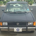 ONE-OWNER 1981 VW 2 DOOR RABBIT DIESEL LS - BLACK RUNS GREAT AS IS NO RESERVE
