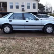 One Owner 1986 Honda accord sedan 5-spd manual DX