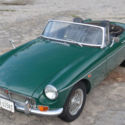 ONE OWNER ONE YEAR ONLY HIGH BACK SEATS CHROME BUMPER BRITISH RACING GREEN MGB