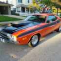 Orange 1973 Dodge Challenger 440 Coupe