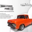 orange Ford F100 with 5000 Miles available now!