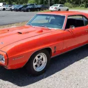 Orange Pontiac Firebird with 0 Miles available now!