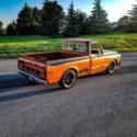 Orange/Black Patina GMC C10 SWB available now!