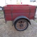 ORIGINAL 1917 FORD MODEL T TRAILER,antique,collectable,rare,vintage,dump truck,