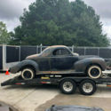 Original 1939 Lincoln Zephyr Coupe with parts.