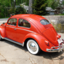 Original 1956 VW Bug Oval Window. 2-Owner